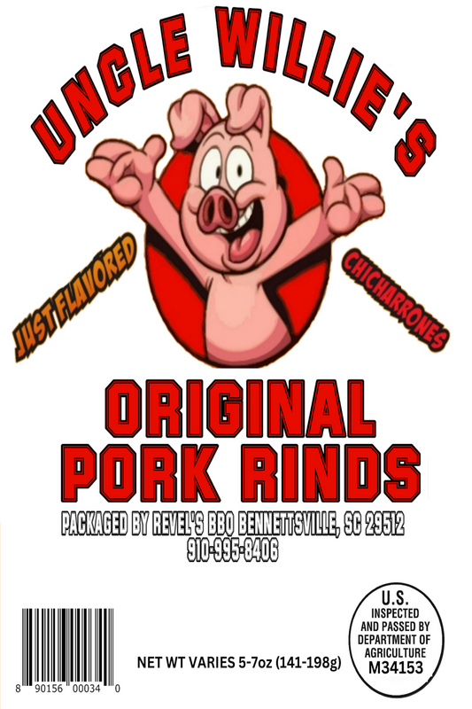 UNCLE WILLIE'S PORK RINDS ORIGINAL